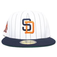 New Era 59Fifty Fitted Cap San Diego Padres 25th Anniversary / White x Navy