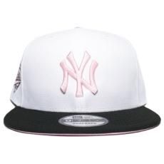 New Era 9Fifty Snapback Cap New York Yankees 1996 World Series / White x Black (Pink UV)