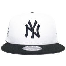 New Era 9Fifty Snapback Cap New York Yankees Yankee Stadium 75th Anniversary / White x Black