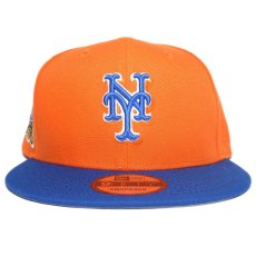 New Era 9Fifty Snapback Cap New York Mets 40th Anniversary / Orange x Blue