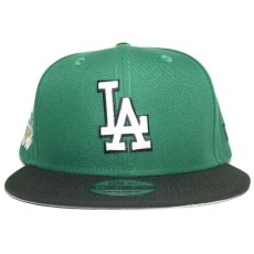 New Era 9Fifty Snapback Cap Los Angeles Dodgers 50th Anniversary / Kelly Green x Black