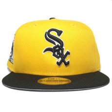 New Era 9Fifty Snapback Cap Chicago White Sox 95th Anniversary / Yellow x Black
