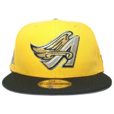 New Era 9Fifty Snapback Cap Anaheim Angels 50th Anniversary / Yellow x Black