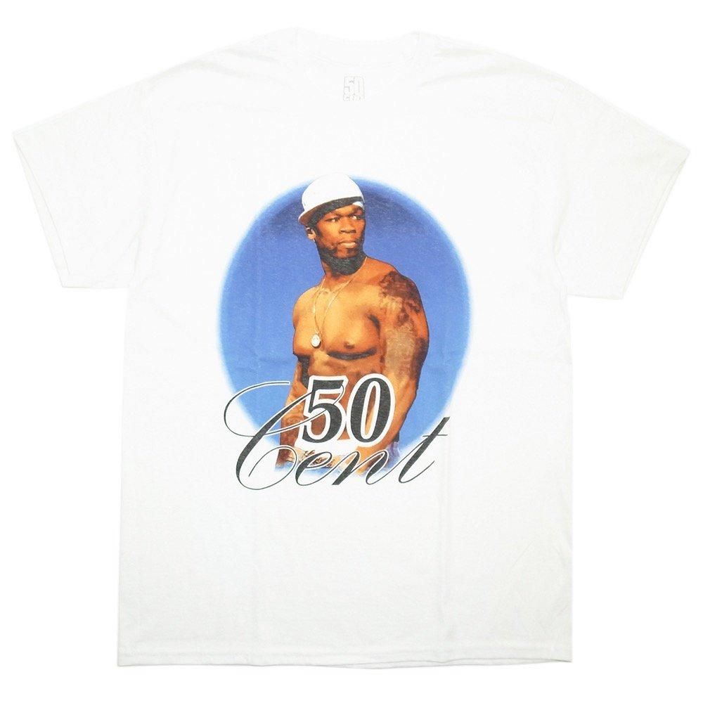 50 Cent Official Merch Portrait T-shirts / White - 名古屋