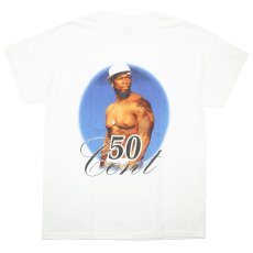 50 Cent Official Merch Portrait T-shirts / White