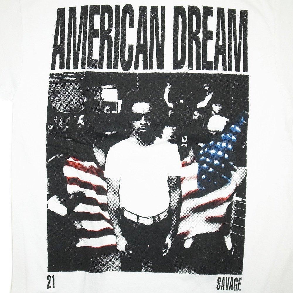 21 savage AMERICAN DREAM TOUR TEE Lサイズ 21 savage AMERICAN DREAM TOUR TEE Lサイズ American Dream