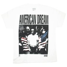 21 Savage Official Merch American Dream T-shirts / White