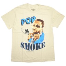 Pop Smoke Official Merch Shoot For The Stars Aim For The Moon T-shirts / Sand