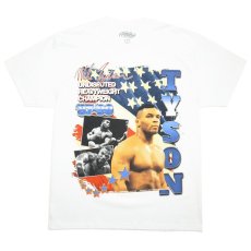 Mike Tyson Official Merch Undisputed Heavyweight Champion T-shirts / White