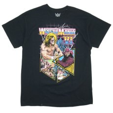 WWE Official Merch Wrestle Mania VI T-shirts / Black
