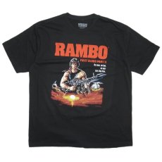 Rambo Official Merch First Blood Part II T-shirts / Black