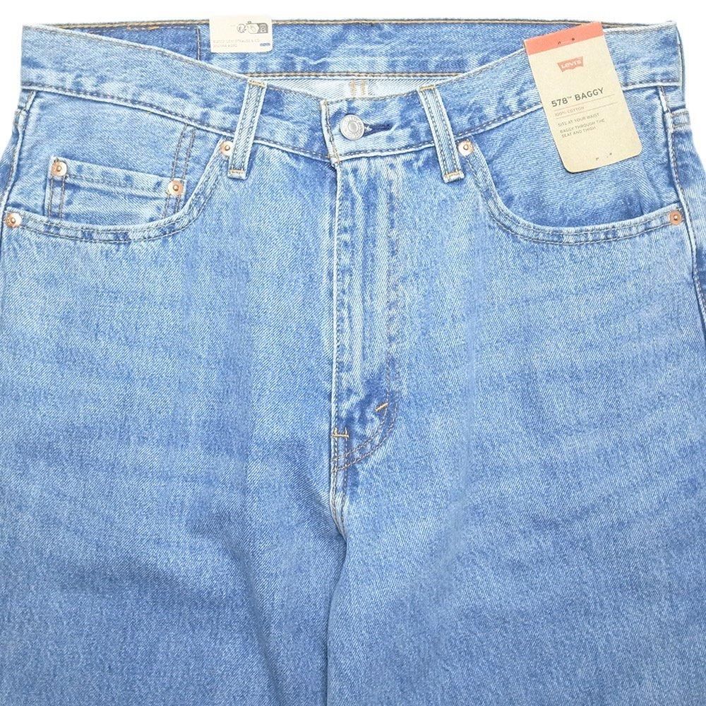 LEVI'S 578 ライトブルー デニム W32 L32 Levi's ジーンズ Levi's/リーバイス バギーデニム 578 BAGGY