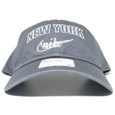 Nike x NBA City Edition Campus 6Panel Cap New York Knicks / Grey