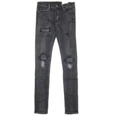 mnml X162 Stretch Denim Pants / Black