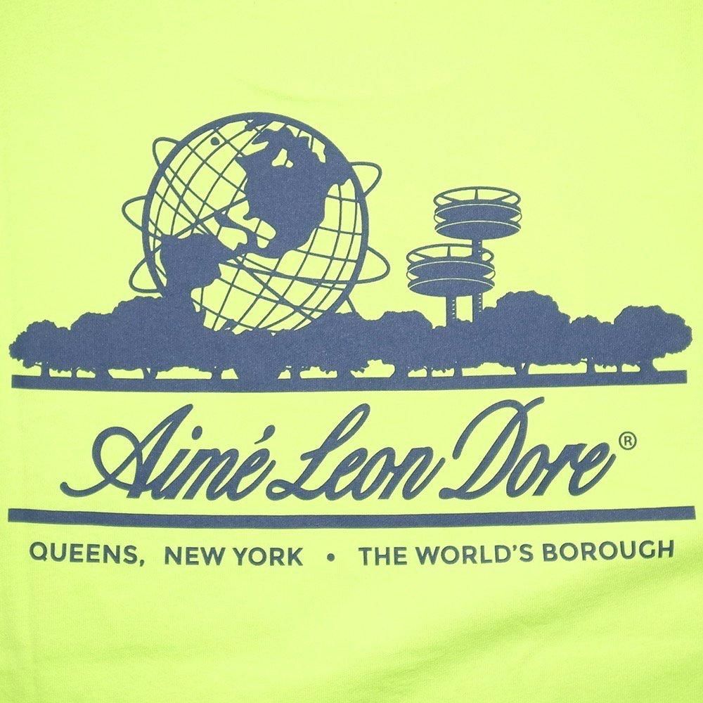 Aime Leon Dore x New York Mets Unisphere T-shirts / Lime
