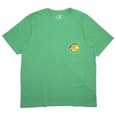 Bass Pro Shops Woodcut Logo Pocket T-shirts / Light Green