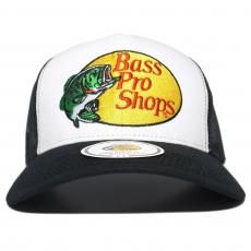Bass Pro Shops Logo Mesh Cap / Black x White