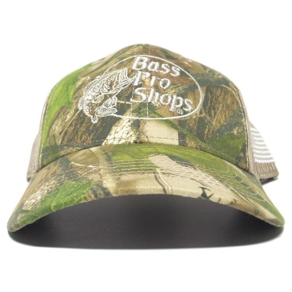 レア物　Bass Pro Shops キャップ （アメリカ購入品） バスプロショップス メッシュキャップ 刺繍ロゴタイプ Bass Pro