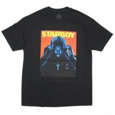 The Weeknd Official Merch Starboy T-shirts / Black