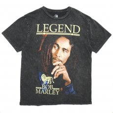 Bob Marley Official Merch Legend T-shirts / Vintage Black