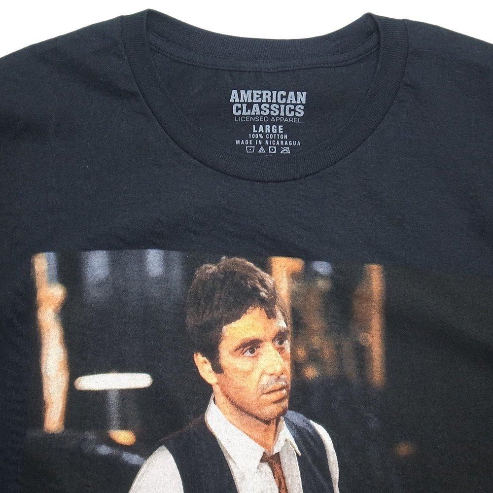 オフィシャル ODB/ SCARFACE ラップ Tシャツ Men's Short Sleeve 100% Cotton Off-White Scarface T-Shirt