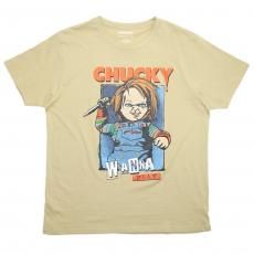 Chucky Official Merch Wanna Play T-shirts / Sand