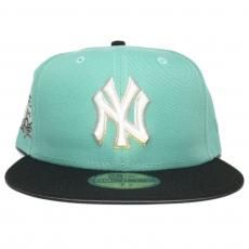 New Era 59Fifty Fitted Cap New York Yankees Yankee Stadium 75th Anniversary / Teal x Black