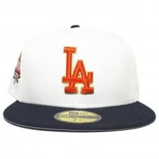 New Era 59Fifty Fitted Cap Los Angeles Dodgers Dodger Stadium 40th Anniversary / White x Navy