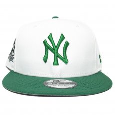 New Era 9Fifty Snapback Cap New York Yankees Yankee Stadium 75th Anniversary / White x Green