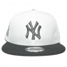 New Era 9Fifty Snapback Cap New York Yankees Yankee Stadium 75th Anniversary / White x Grey