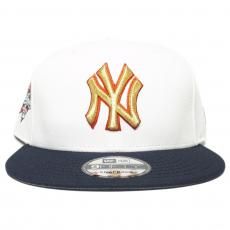 New Era 9Fifty Snapback Cap New York Yankees 2000 World Series / White x Navy x Gold