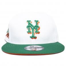 New Era 9Fifty Snapback Cap New York Mets 40th Anniversary / White x Green (Orange UV)