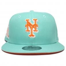 New Era 9Fifty Snapback Cap “New York Mets 40th Anniversary” / Teal (Orange UV)