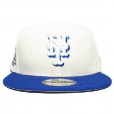 New Era 9Fifty Snapback Cap New York Mets Shea Stadium / Off White x Blue