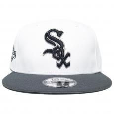 New Era 9Fifty Snapback Cap Chicago White Sox 2005 World Series / White x Grey