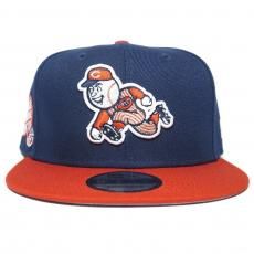 New Era 9Fifty Snapback Cap Cincinnati Reds The Big Red Machine 1975 / Navy x Red