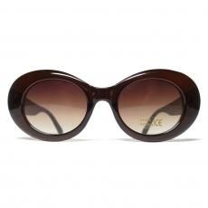Oval Type Sunglasses C5317 / Brown