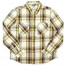 The North Face Valley Twill Flannel L/S Shirts / Gardenia White
