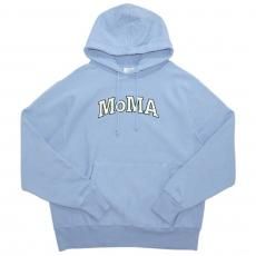 MoMA x Champion Reverse Weave Garment Dye Pullover Hoodie MoMA Edition / Wildflower Pale Blue