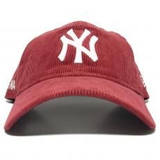 MoMA x New Era 9Twenty Corduroy 6Panel Cap New York Yankees MoMA Edition / Maroon