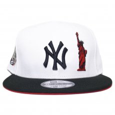 New Era 9Fifty Snapback Cap New York Yankees Subway Series /  White x Black (Red UV)