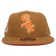 New Era 9Fifty Snapback Cap Chicago White Sox 2003 All Star Game / Camel Brown (Orange UV)
