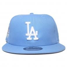 New Era 9Fifty Snapback Cap Los Angeles Dodgers 50th Anniversary / Light Blue
