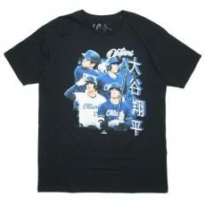 MLB Players Official Merch Ohtani Shohei Collage T-shirts / Black