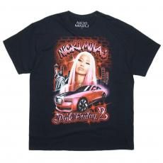 Nicki Minaj Official Merch Pink Friday 2 T-shirts / Black