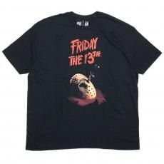 Friday the 13th Official Merch Mask T-shirts / Black