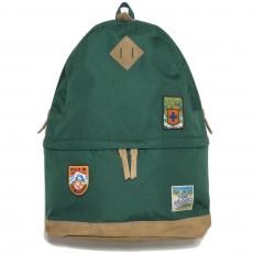 Polo Ralph Lauren Ranger Suede Trim Backpack / Green