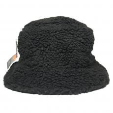 Newhattan Boa Fleece Bucket Hat 2512 / Black