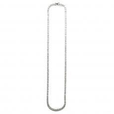 Silver 925 Tennis Chain Necklace No.356 / Silver