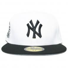 New Era 59Fifty Fitted Cap New York Yankees Yankee Stadium 75th Anniversary / White x Black